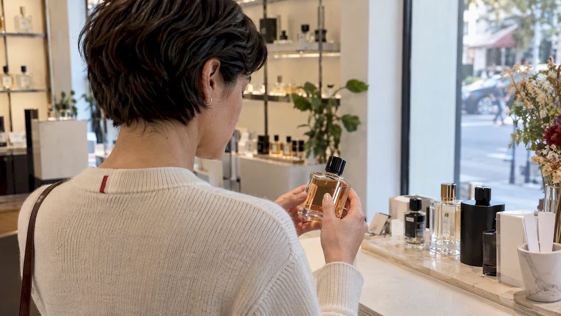 Parfumflesje controleren op ingrediënten