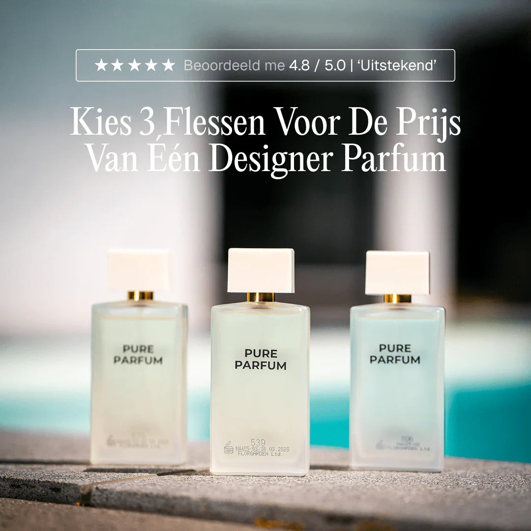 3x100 ml parfume-sæt